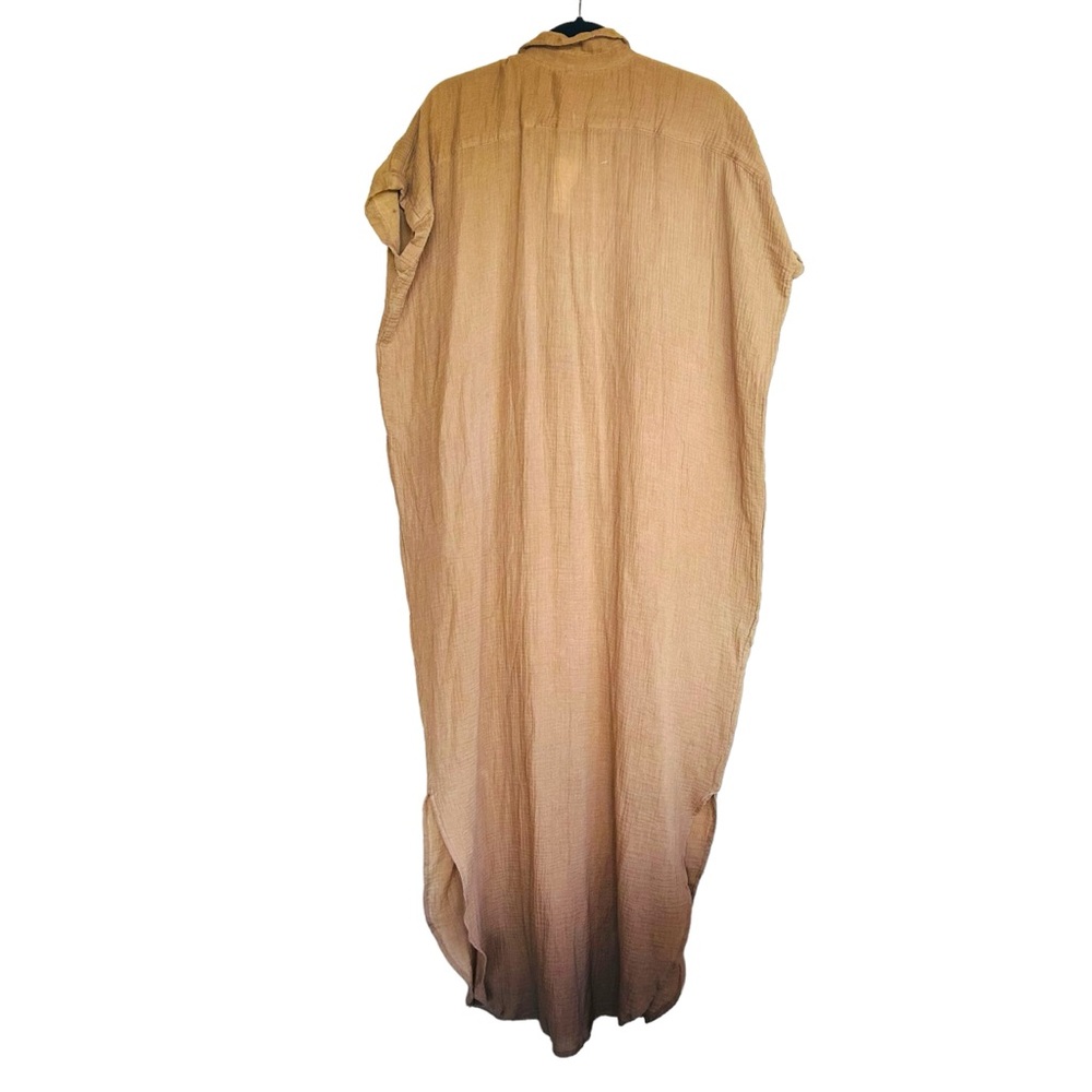 Acacia Oahu Duster Cover up in Almond - Picture 5 of 10